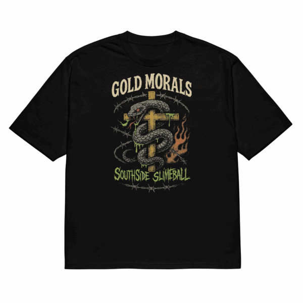Gold Morals x SlimeHoudini 1 Oversized heavyweight t-shirt