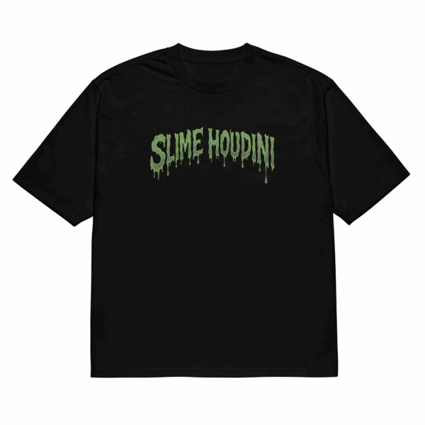 SLIMEHOUDINI Logo Oversized heavyweight t-shirt