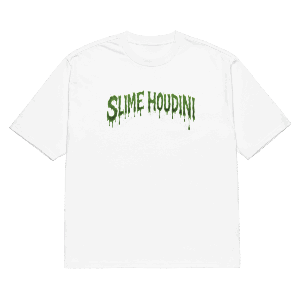 SLIMEHOUDINI Logo Oversized heavyweight t-shirt - Image 2